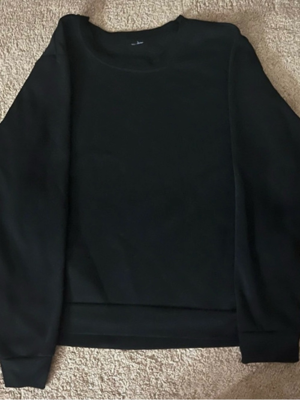 Everyday Black Crewneck Sweater - Women's Classic Pullover